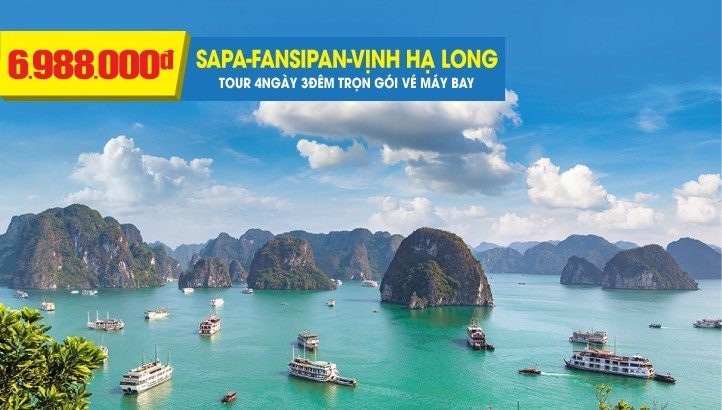 Tour du lịch Hà Nội - Sapa - Hạ Long 4N3Đ